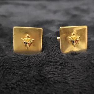 Vintage Knights Of Pythias Cuff Links GF